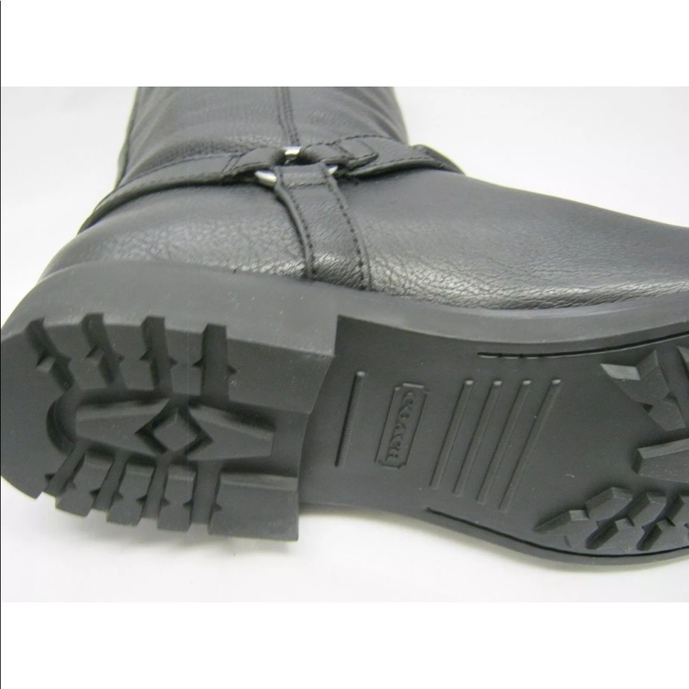 COACH VALTERRA SPORT CALF LUG BOOTS 6.5M - Picture 3 of 5